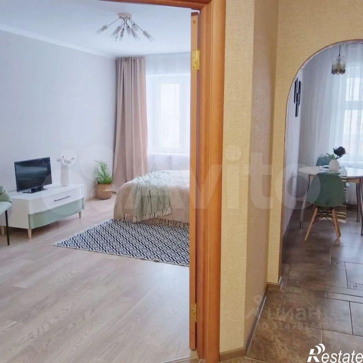 1-комн квартира улица Генерала Попова, 8А,  д. 8А