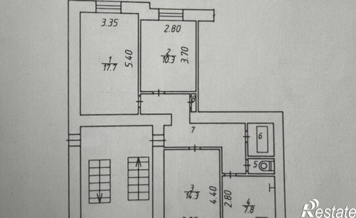 3-комн квартира улица Чичерина, 10,  д. 10