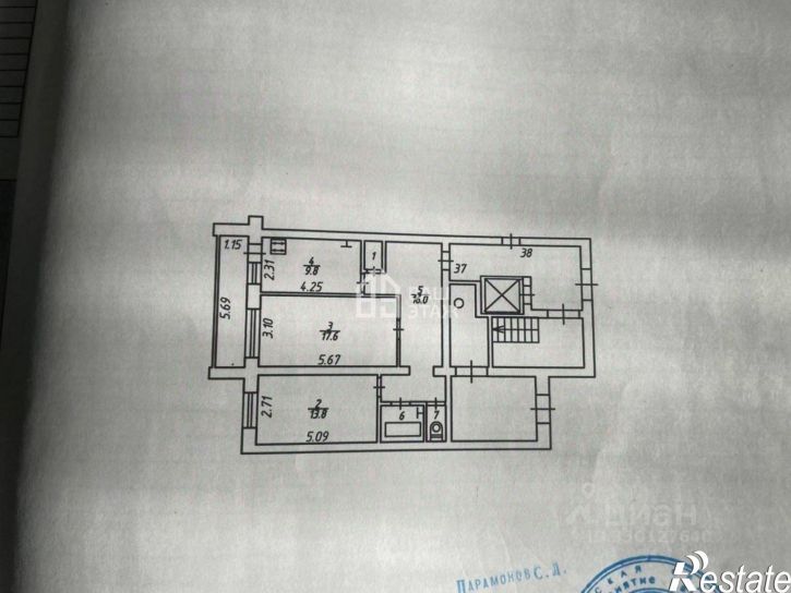 2-комн квартира ул Калужского Ополчения, 5,  д. 5