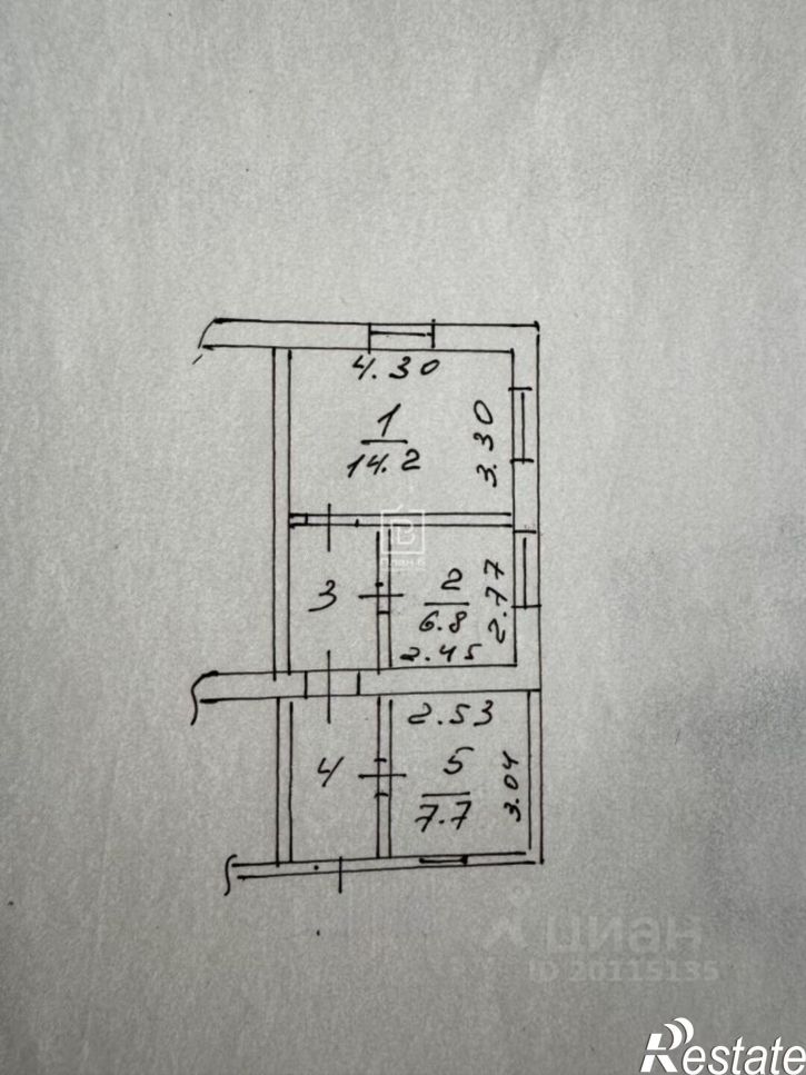2-комн квартира Прохладная улица, 17,  д. 17