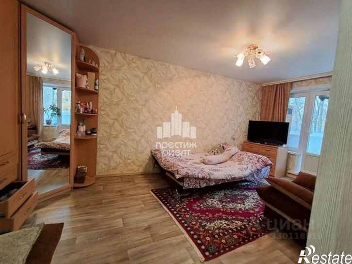 1-комн квартира улица Валентины Никитиной, 39,  д. 39