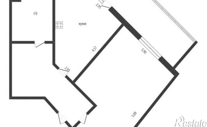 1-комн квартира Солнечный б-р, 6,  д. 6