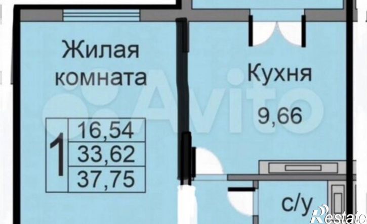 1-комн квартира Минская улица, 10,  д. 10