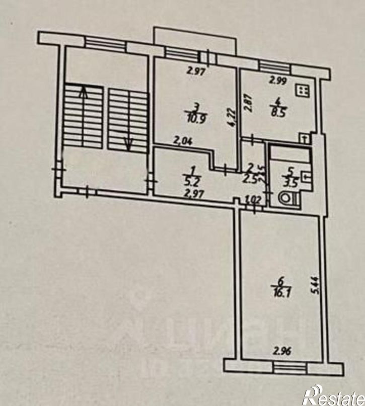 2-комн квартира ул Никитина, 104,  д. 104