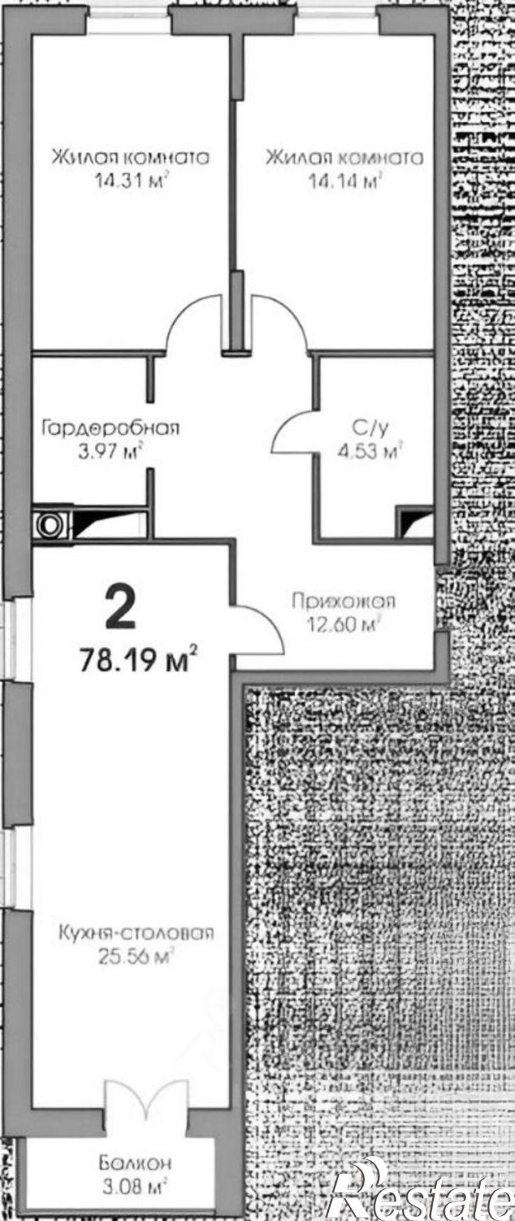 2-комн квартира Высокая улица, 2А,  д. 2А