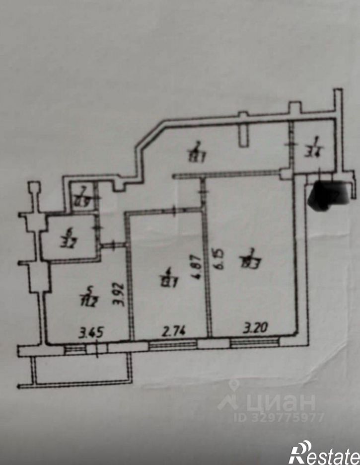 2-комн квартира Аллейная улица, 19,  д. 19