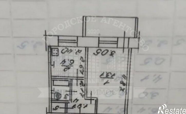1-комн квартира улица Стеклянников Сад, 3,  д. 3