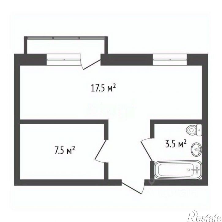 1-комн квартира ул Братьев Луканиных, 11,  д. 11