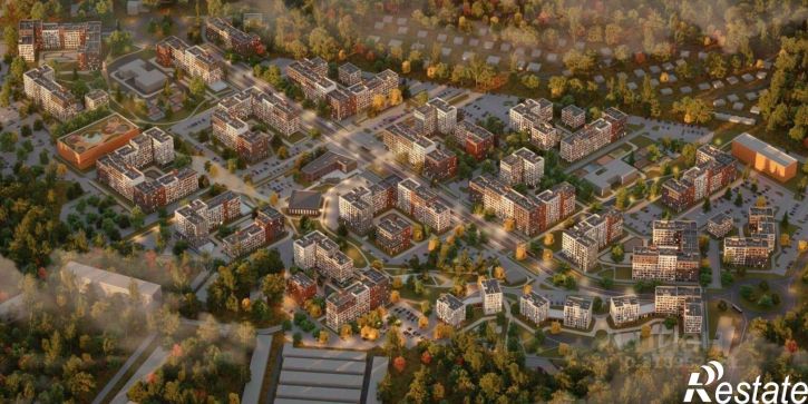 2-комн квартира в новом доме Счастливая улица, 11Б,  д. 11Б