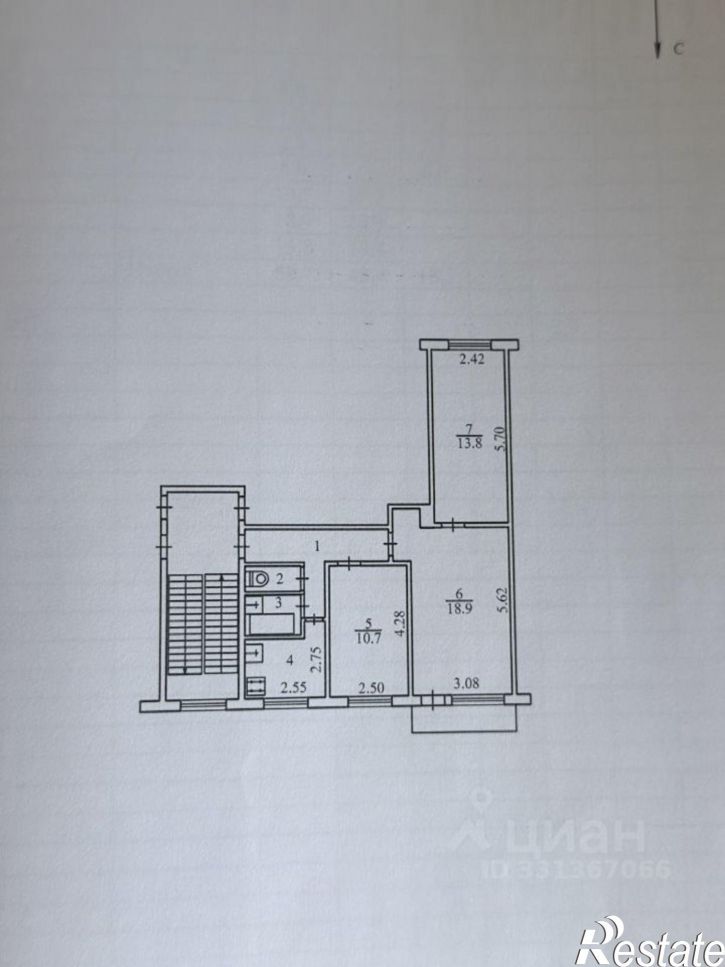3-комн квартира улица Гурьянова, 53,  д. 53
