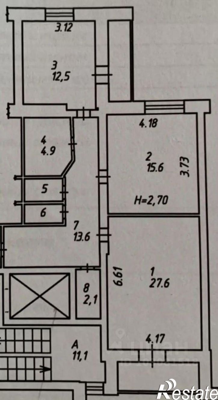 2-комн квартира улица Труда, 4 к1,  д. 4 к1