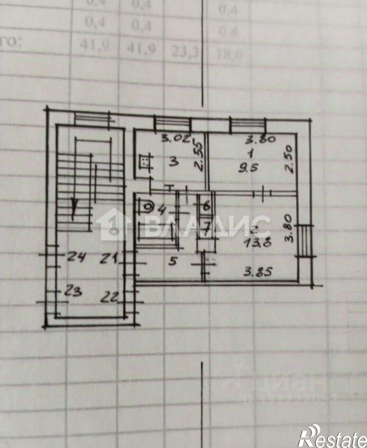 2-комн квартира ул Космонавта Комарова, 53,  д. 53