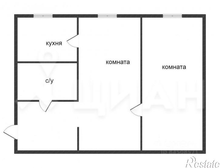 2-комн квартира ул Московская, 125,  д. 125