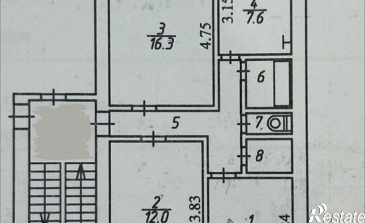 3-комн квартира ул Льва Толстого, 3,  д. 3