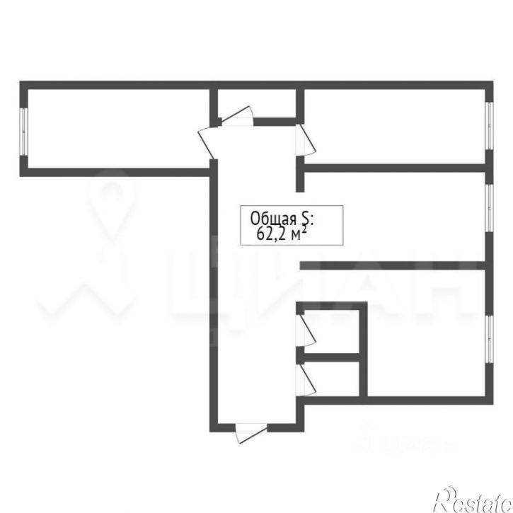 3-комн квартира ул Московская, 236,  д. 236