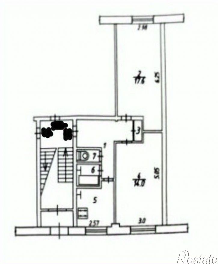 2-комн квартира ул Степана Разина, 89,  д. 89