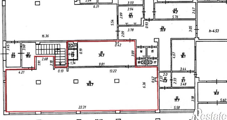 Торговое помещение ул Тарутинская, 171б,  д. 171б