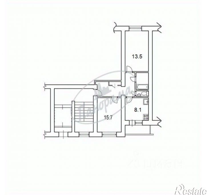 2-комн квартира ул Карачевская, 23 1,  д. 23 1,  к. 1