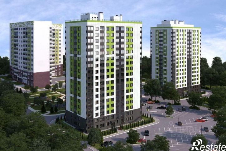 1-комн квартира в новом доме Комфортная улица