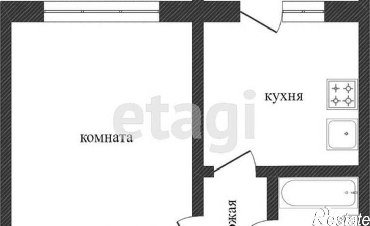 1-комн квартира ул Новослободская, 20,  д. 20