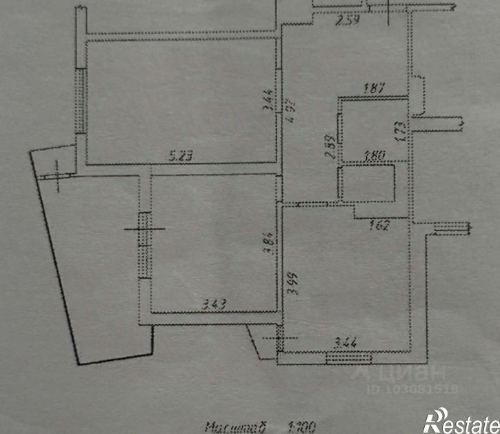 2-комн квартира ул Анненки, 44,  д. 44