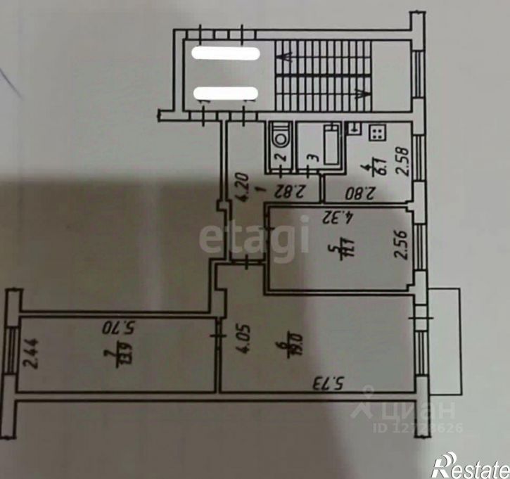 3-комн квартира ул Турынинская, 11,  д. 11