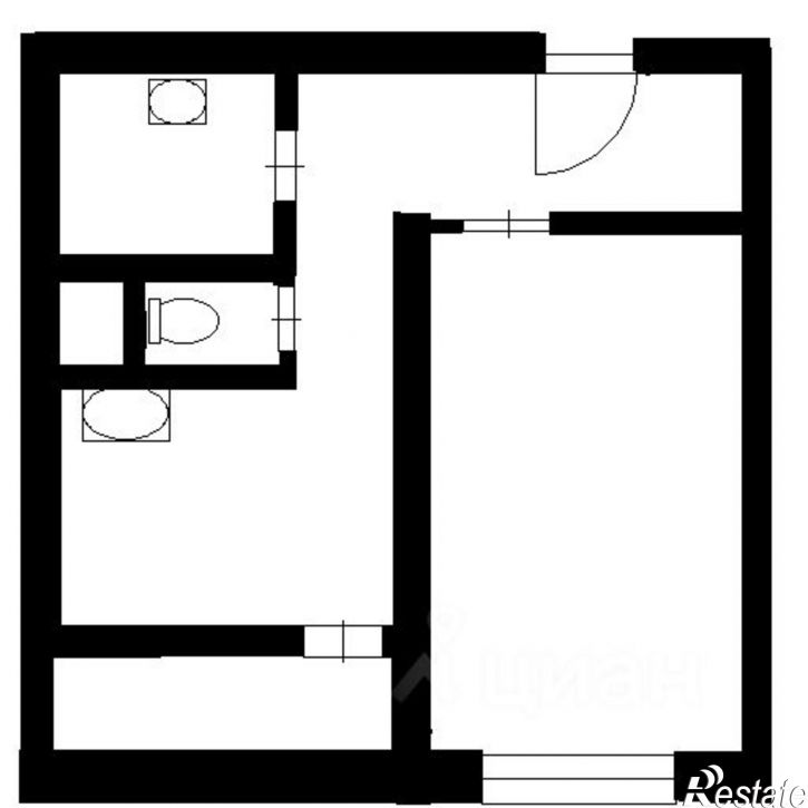 1-комн квартира ул Песчаная, 2,  д. 2