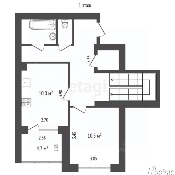 3-комн квартира Грабцевское шоссе, 32А,  д. 32А