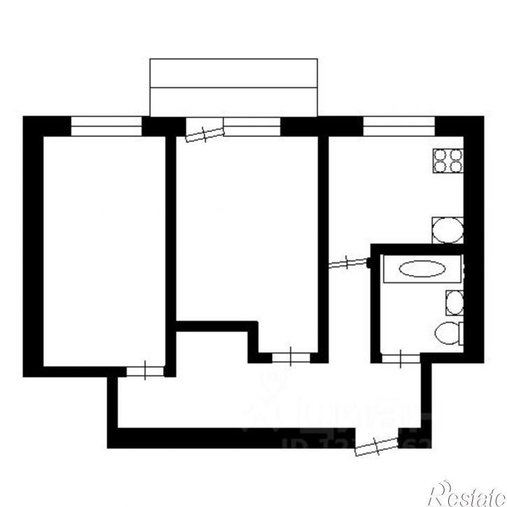2-комн квартира ул Кирова, 30А,  д. 30А
