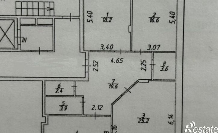 3-комн квартира ул Тульская, 101,  д. 101