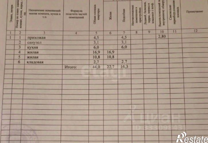 2-комн квартира ул Болотникова, 7,  д. 7
