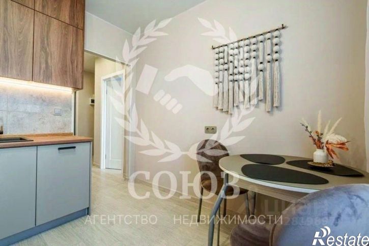 1-комн квартира Солнечный б-р, д 18, кв 343
