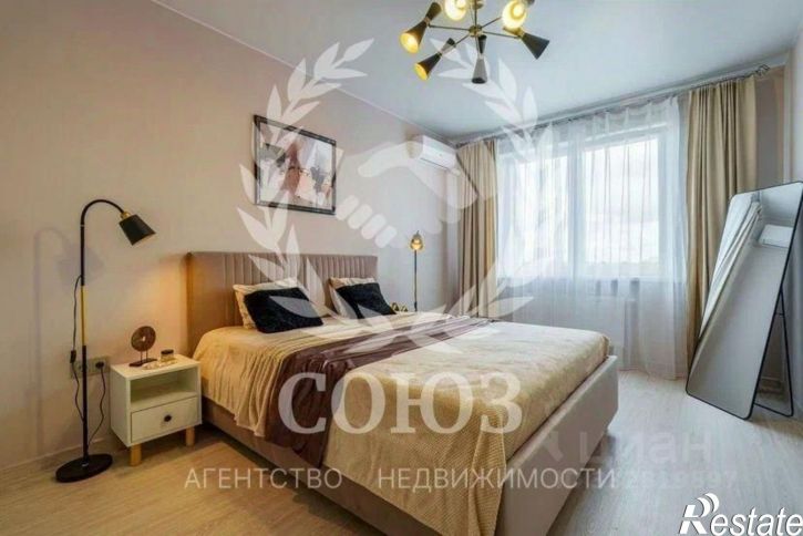 1-комн квартира Солнечный б-р, д 18, кв 343