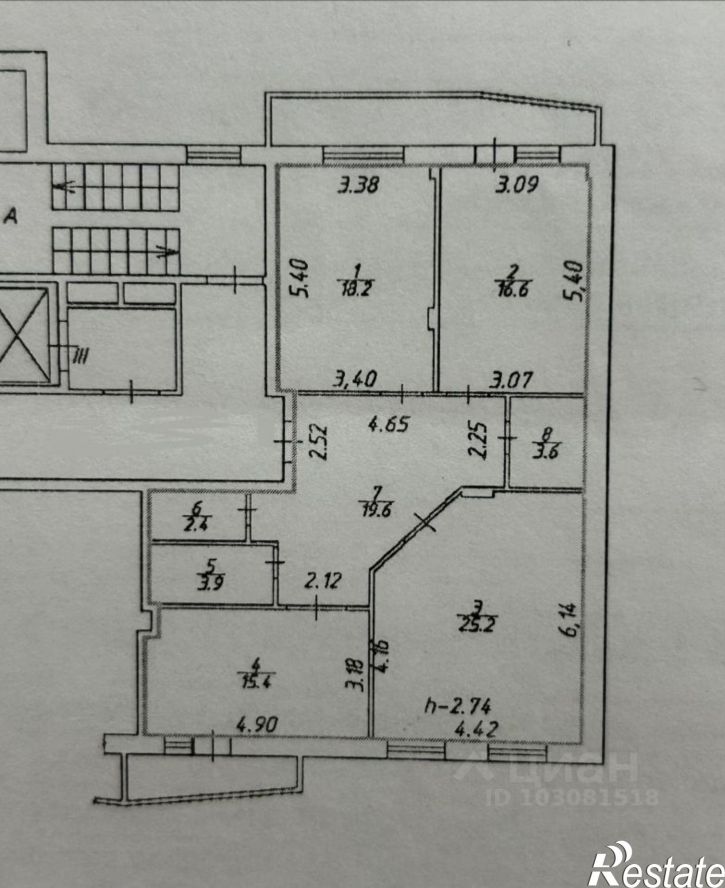 3-комн квартира ул Тульская, 101,  д. 101