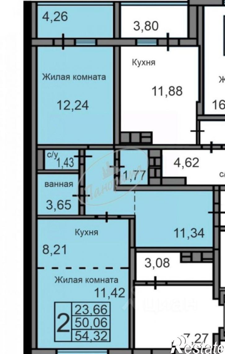 2-комн квартира Минская улица, 2