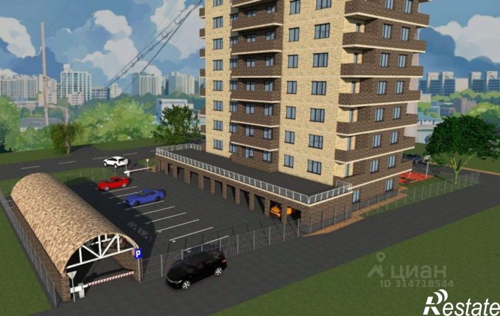 3-комн квартира в новом доме ул Болдина, 12,  д. 12