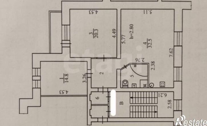 3-комн квартира ул Суворова, 111/21,  д. 111/21