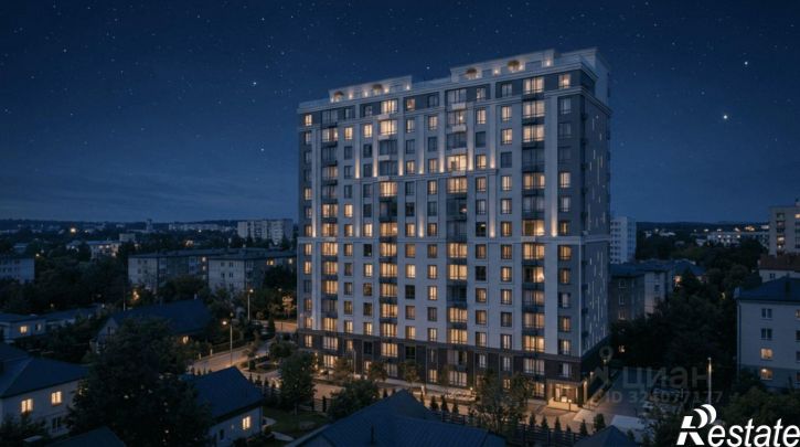 1-комн квартира в новом доме ул Пухова, 18,  д. 18