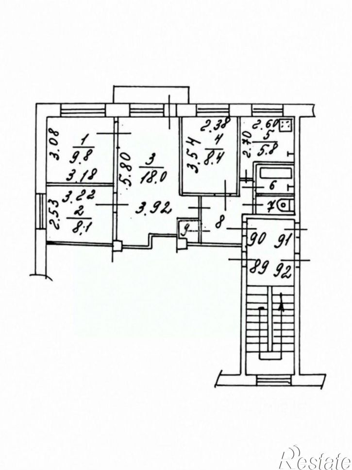 4-комн квартира ул Рылеева, 21,  д. 21