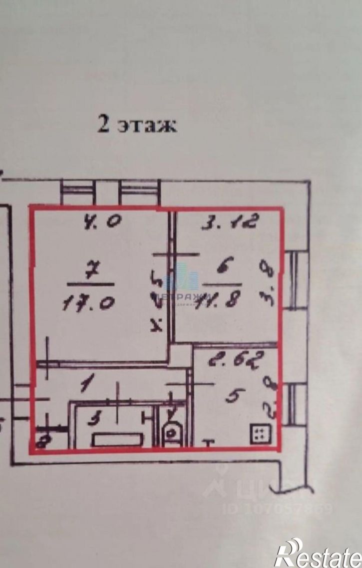 2-комн квартира ул Мира, 21,  д. 21
