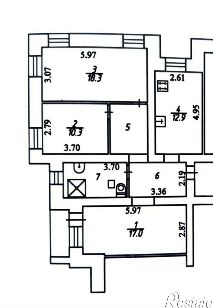 3-комн квартира Грабцевское шоссе, 81,  д. 81