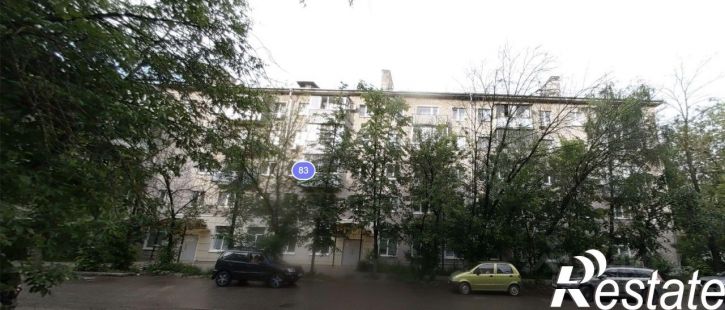 1-комн квартира улица Никитина, 83,  д. 83