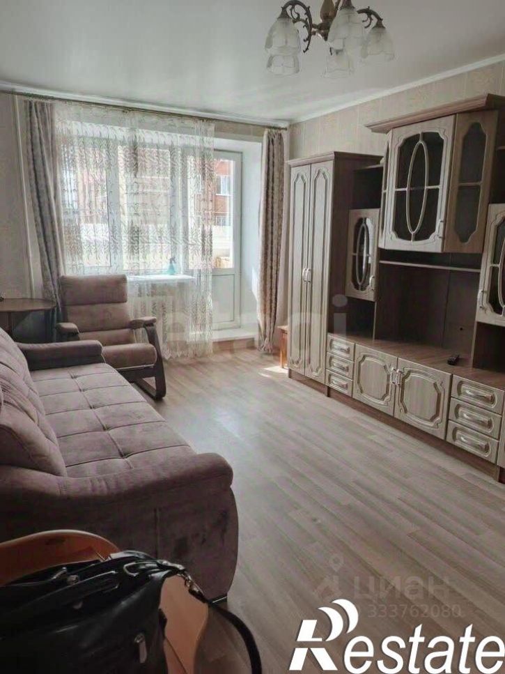 1-комн квартира улица Луначарского, 62,  д. 62