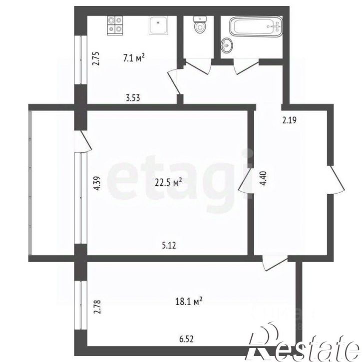 2-комн квартира Терепецкая улица, 11 к1,  д. 11 к1