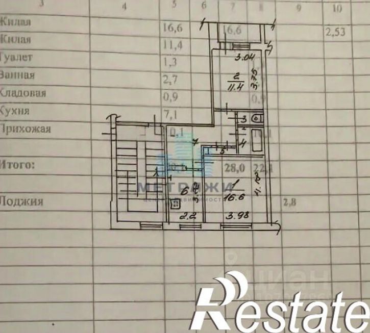 2-комн квартира переулок Малинники, 8,  д. 8