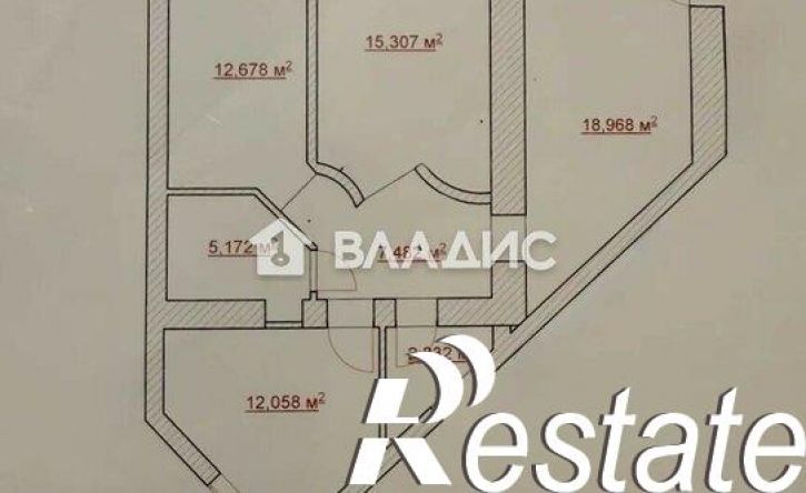 3-комн квартира улица Георгия Димитрова, 24,  д. 24