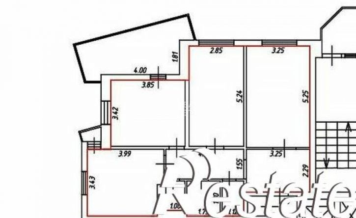 3-комн квартира улица Анненки, 38 к1,  д. 38 к1