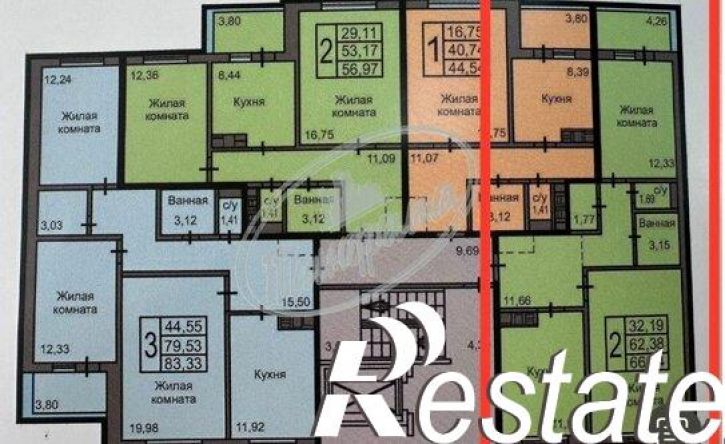 2-комн квартира Минская улица, 30,  д. 30